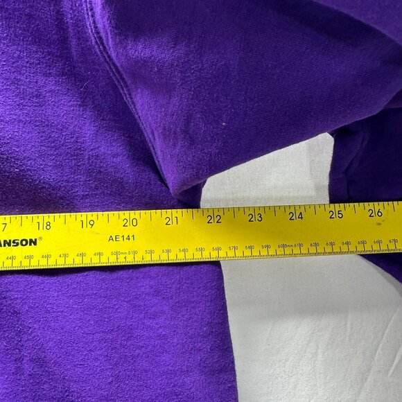 BTS Jung Kook 97 Purple Zip Up Hooded Sweatshirt Please See Measurement Pictures - Picture 5 of 6